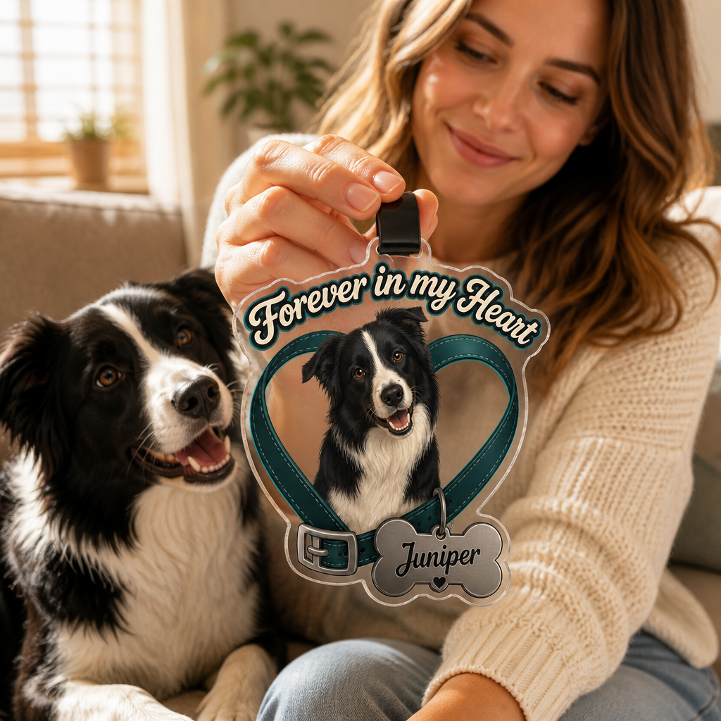Forever in my Heart – Personalized Photo Car Visor Clip – Memorial Gift mockup-held-6a86c5bba7fa7a42a8af356b.png