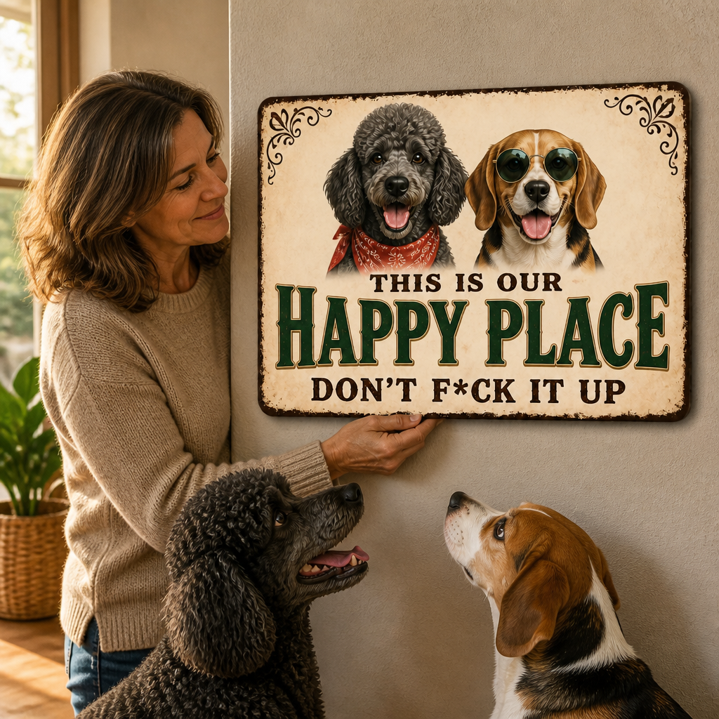 This Is Our – Personalized Photo Welcome Sign – Dog Lover Gift mockup-held-6a86cf0b0a5fa014323c516a.png