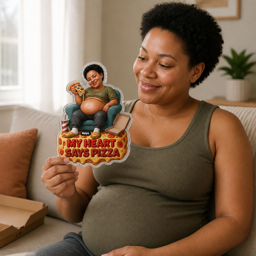 My Heart Says Pizza – Personalized Photo Acrylic Refrigerator Magnet - Soft Rubber Belly mockup-held-6a86d07c9b9fa0f9d179c648.png