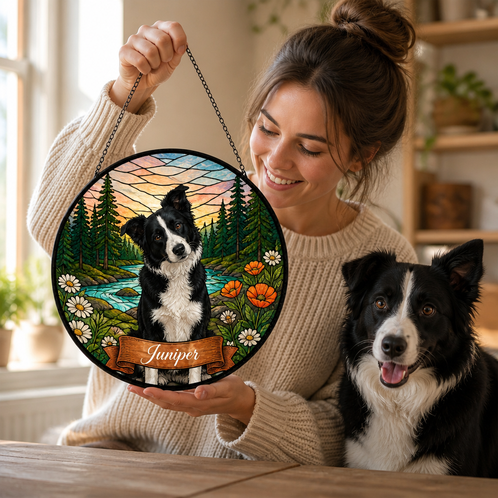 Personalized Stained Glass Pet Suncatcher – Custom Dog Portrait Memorial mockup-held-6a8bb1db5da330d88ff7413d.png
