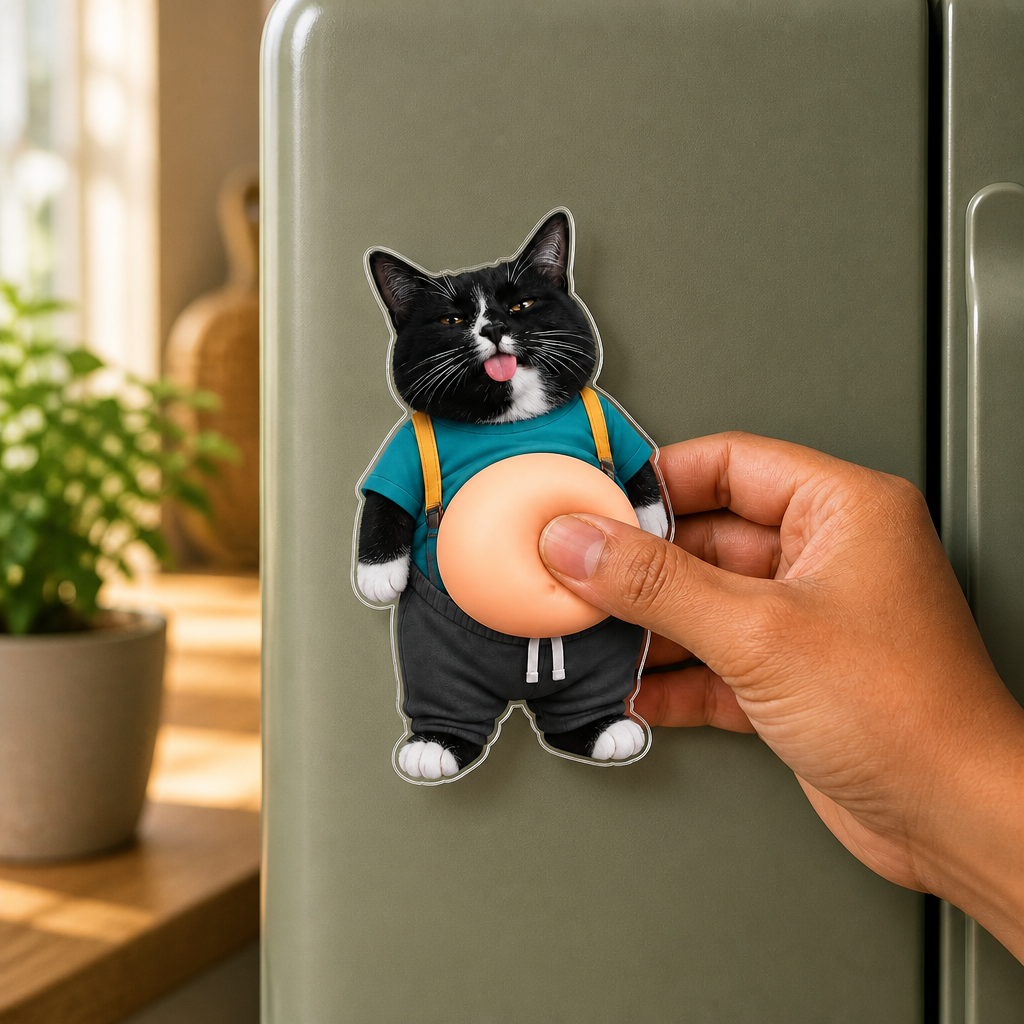 Custom Pet Photo Belly Magnet – Funny Personalized Cat Squishy Belly Gift for Cat Mom mockup-held-6a8bb5302ab22abf24956731.png