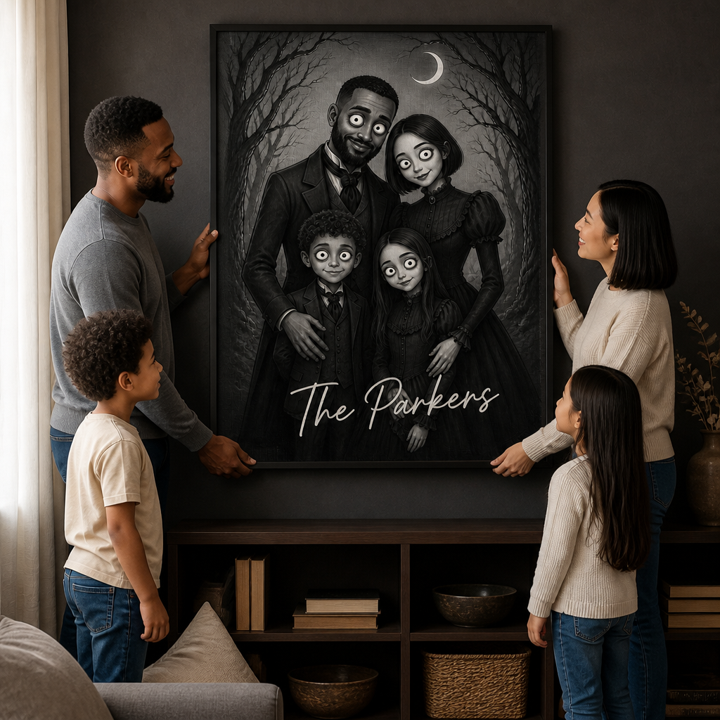 Personalized Gothic Photo Canvas – Halloween Gift For Family mockup-held-6a8e44e6fa19bf7517631fc0.png