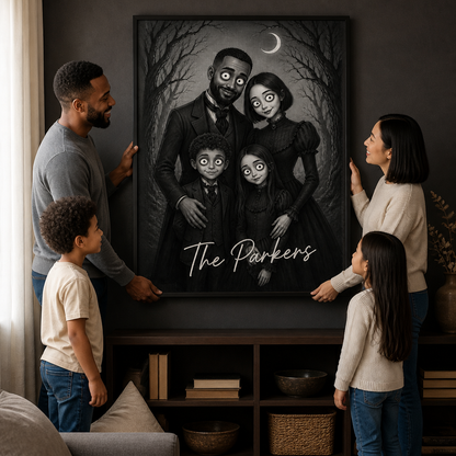 Personalized Gothic Photo Canvas – Halloween Gift For Family mockup-held-6a8e44e6fa19bf7517631fc0.png