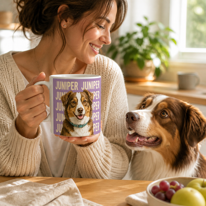 Juniper – Personalized Photo Mug – Dog Lover Gift mockup-held-6a8e9d78484ac02a58097955.png