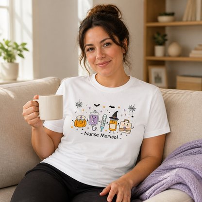 Personalized Halloween Nurse T-Shirt – Custom Name, Cute Spooky Medical Design, Nurse Halloween Gift mockup-held-6a9152f030e71274eb7be454.png