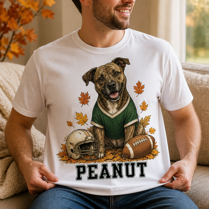 Peanut – Personalized Photo T-shirt – Fall Gift mockup-held-6a98daa834e14064fcd26d1f.png