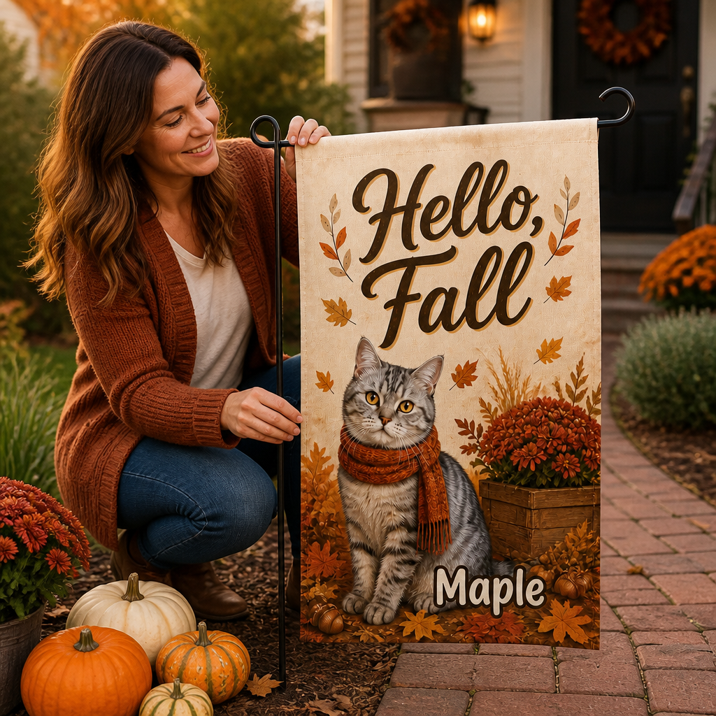 Hello, Fall – Personalized Photo Flag – Fall Gift mockup-held-6a98f0262c12eed8581dc9ca.png