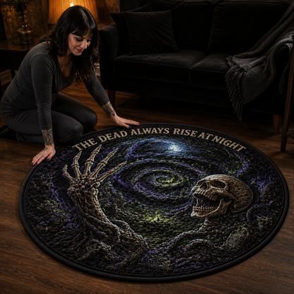 The Dead Always Rise at Night – Personalized Quilted Carpet – Halloween Gift For Family, Friends mockup-held-6a9c3a1eb4f0986a8f8bec8a.png