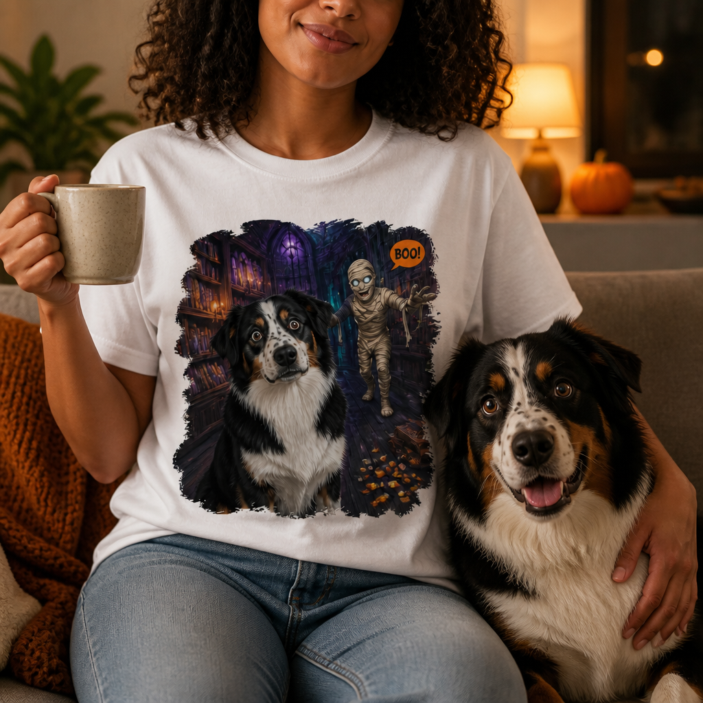 Boo! – Personalized Photo T-shirt – Halloween Gift mockup-held-6a9e2fd9d619c183f2bd42ab.png