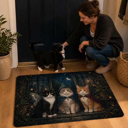 Enchanted Cats Doormat – Custom Pet Portraits from Photo mockup-held-6a9e3b0fd3e2699a5e37b49e.png