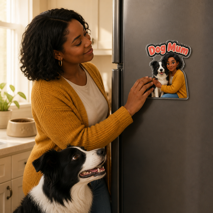 Dog Mum – Personalized Photo Custom Shape Fridge Magnet – Dog Lover Gift mockup-held-6aa0d2e2a7bbc4d46170804e.png