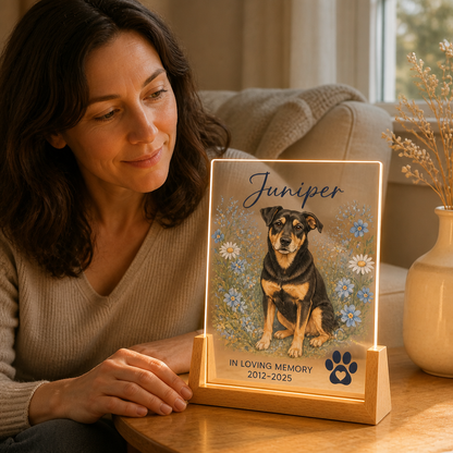Juniper – Personalized Photo Acrylic Night Light – Memorial Gift mockup-held-6aa0d34fa099b0e81a07415b.png
