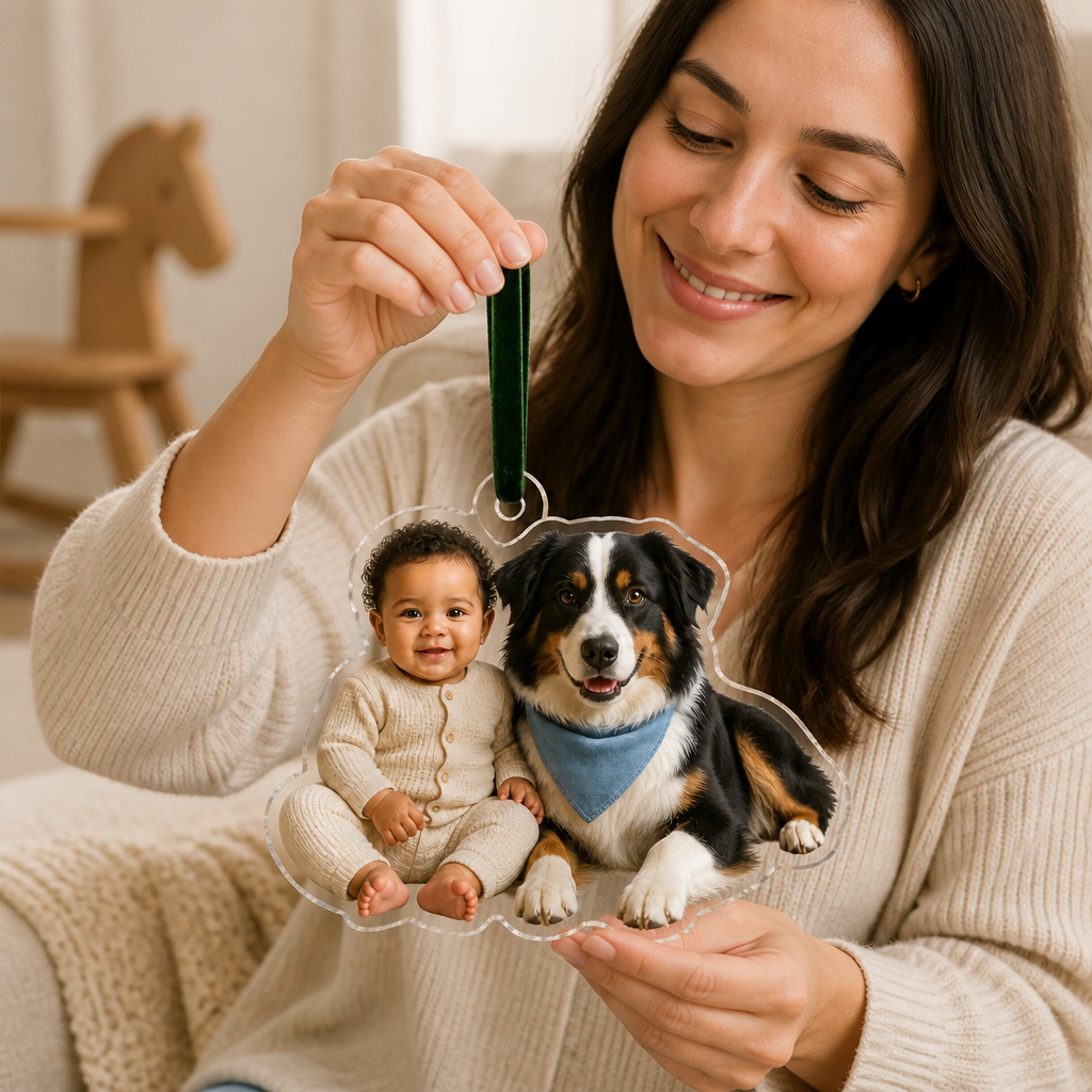 Custom Photo Ornament – Your Picture Cut to Shape, Clear Acrylic mockup-held-6ab23ad2cdd18bbbdc1346cf.png
