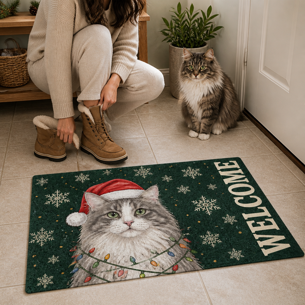 Welcome – Personalized Photo Doormat – Christmas Gift mockup-held-6ab34f868b80b1b9e4f84b90.png