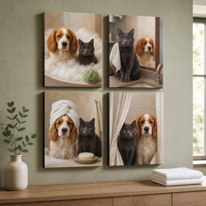 Personalized Bathroom Pet Canvas Set – Custom Dog & Cat Photo Wall Art Gift mockup-product-6a7a9560908d413f4f8e99ca.png