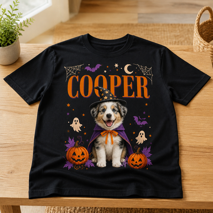 Juniper – Personalized Photo T-shirt – Halloween Gift mockup-product-6a7d2bde4147b968068da5a9.png