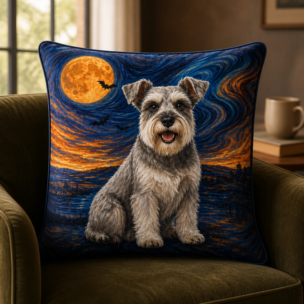 Personalized Halloween Family & Pet Portrait Pillow – Custom Photo Spooky Starry Night Cushion mockup-product-6a7d38d610545e07e1621c0d.png