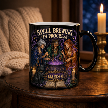 Personalized Spell Brewing Witch Mug – Custom Name Halloween Gift for Witch Lovers mockup-product-6a7d3cbceac4f9fcd2cfc42a.png