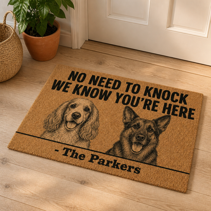 No Need to Knock – Personalized Photo Doormat – Dog Lover Gift mockup-product-6a7d6e9bcff2a2bb065d9252.png