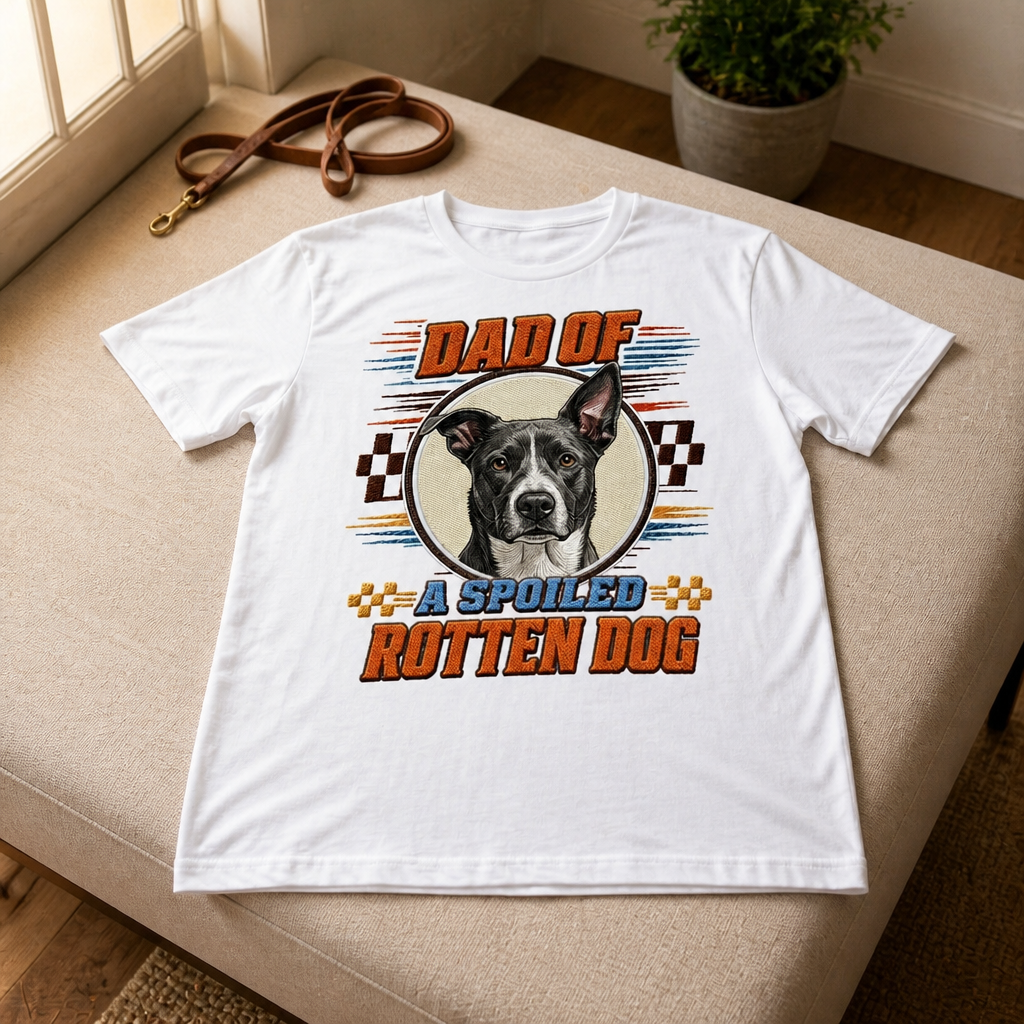 Dad of a Spoiled Rotten Dog – Personalized Photo T-shirt – Dog Lover Gift mockup-product-6a7d6fd6501567b700640fea.png