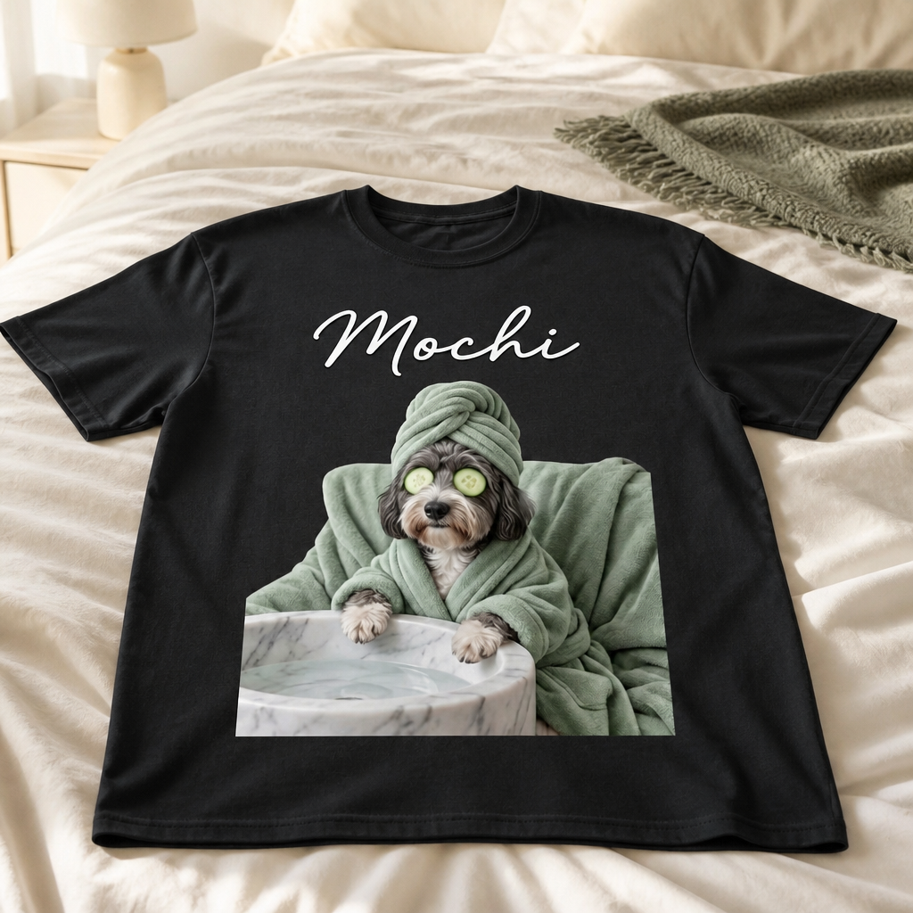 Mochi – Personalized Photo T-shirt – Dog Lover Gift mockup-product-6a7e73fbbfc2bb8b000aa5e8.png
