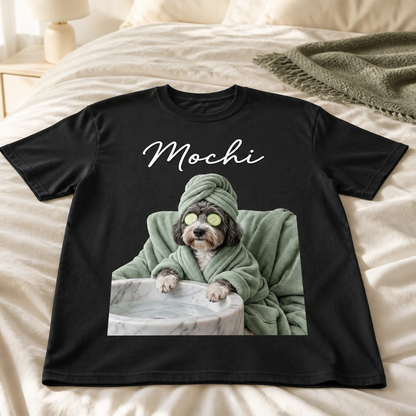 Mochi – Personalized Photo T-shirt – Dog Lover Gift mockup-product-6a7e73fbbfc2bb8b000aa5e8.png