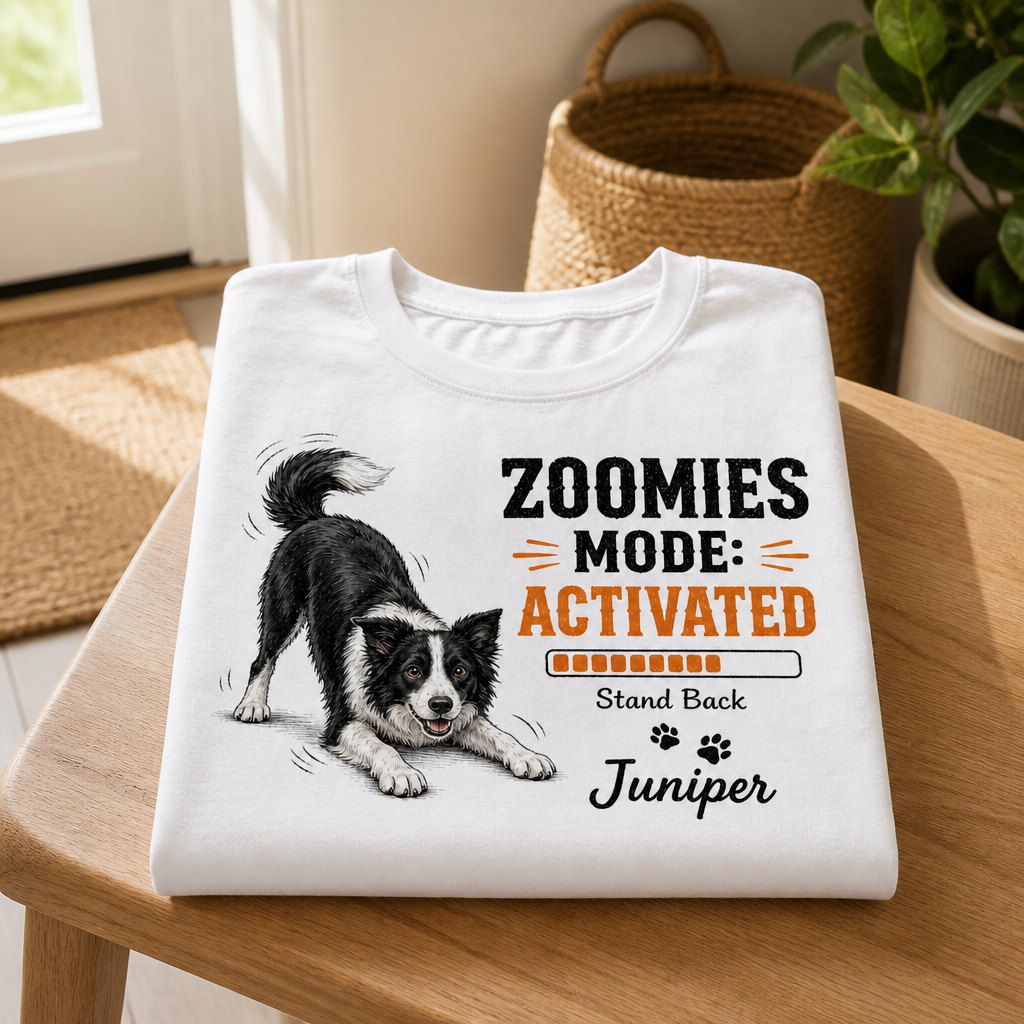 Zoomies – Personalized Photo T-shirt – Dog Lover Gift mockup-product-6a7ebcf2499642cfece3a2ca.png