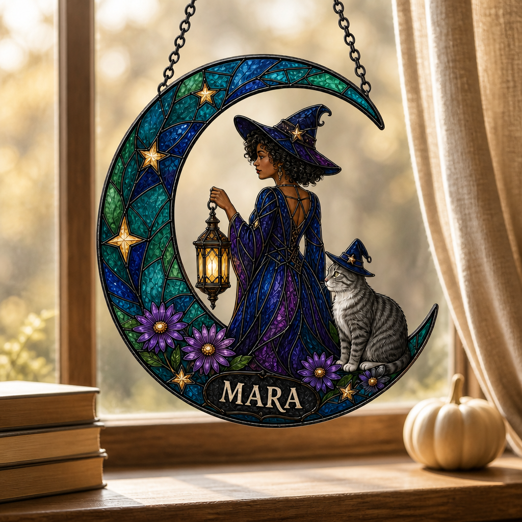 Custom Name Personalized Photo Suncatcher Stained Glass – Halloween Gift For Hers, Family mockup-product-6a841b263478c5a0e36c5a12.png