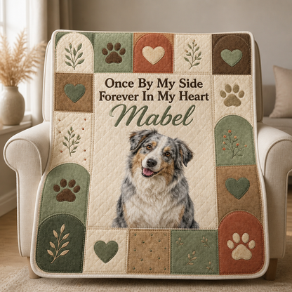 Once By My Side – Personalized Photo Blanket – Memorial Gift mockup-product-6a865e90b1b3cd1f0efb7496.png