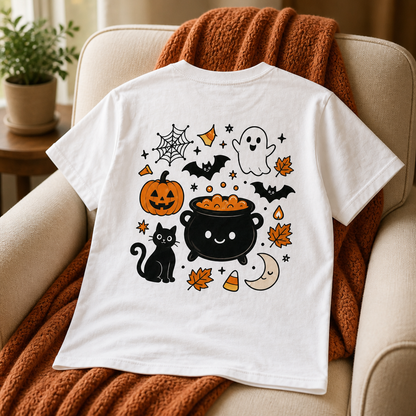 Spooky Season – Personalized Back and Front Printed T-shirt – Halloween Gift mockup-product-6a8663c90c8fda6ca4de198c.png