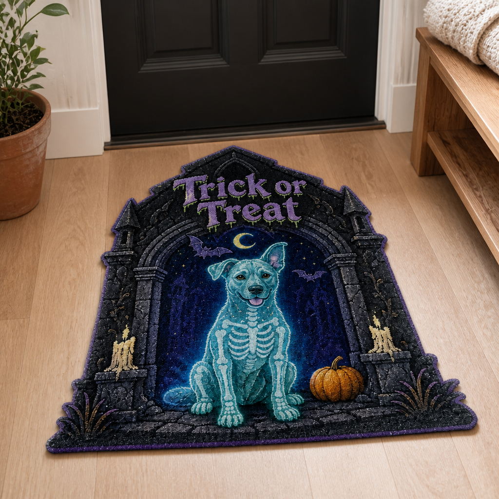Trick or Treat – Personalized Photo Custom Shape Doormat (ZB) – Halloween Gift mockup-product-6a8666aa72af997c00f3d506.png