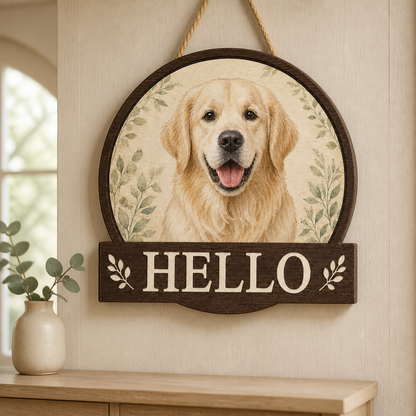 Hello – Personalized Photo Wood Sign – Dog Lover Gift mockup-product-6a8666b005a7a4a8036c3c83.png
