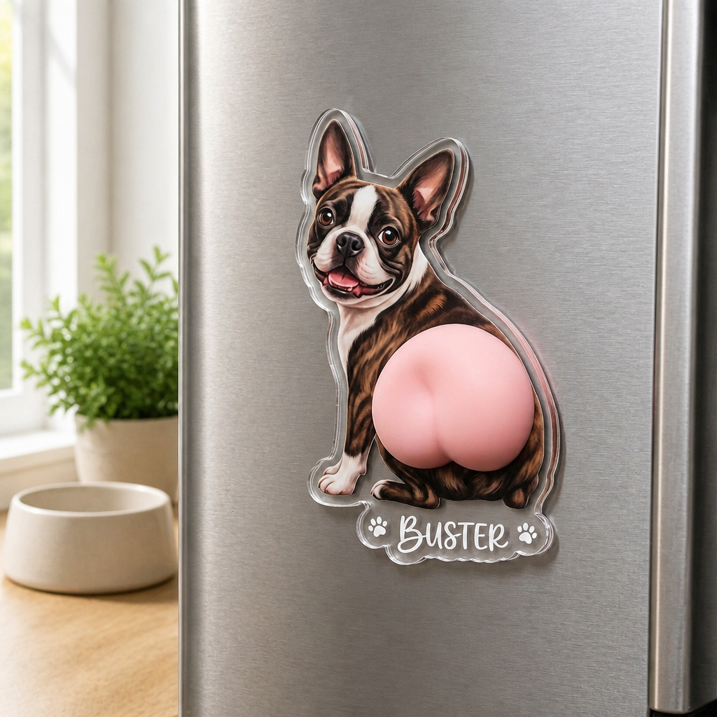 Custom Pet Squishy Butt Magnet from Photo – Funny Personalized Dog Name Fridge Magnet mockup-product-6a86863cb1e1bb455cf48bd5.png