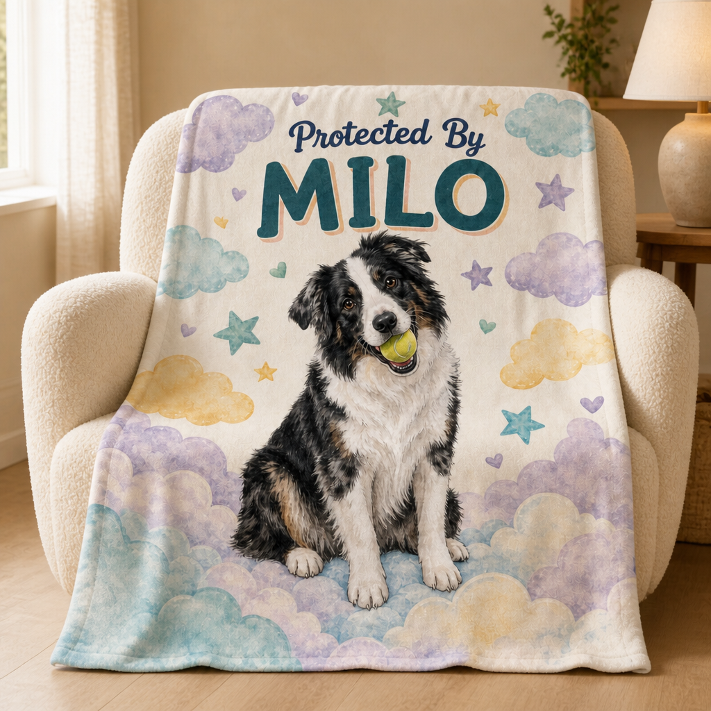 Protected By MILO – Personalized Photo Blanket – Baby Shower Gift mockup-product-6a86ae2520ab829a0d5f2e18.png