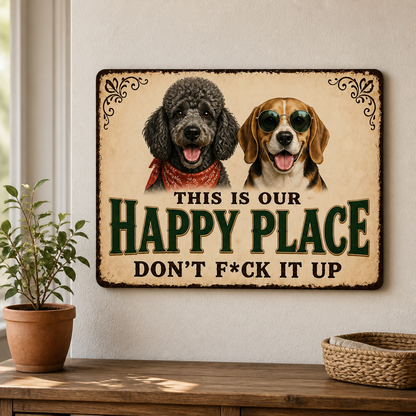 This Is Our – Personalized Photo Welcome Sign – Dog Lover Gift mockup-product-6a86cf0b0a5fa014323c516a.png