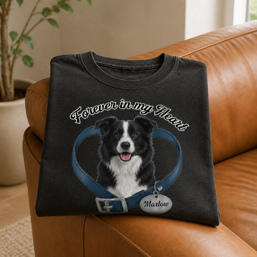 Forever in my Heart – Personalized Photo T-shirt – Memorial Gift mockup-product-6a86cf18cdaf8b912e079acf.png
