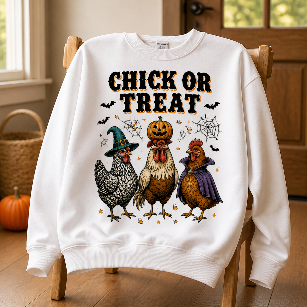 Chick or Treat – Sweatshirt – Halloween Gift mockup-product-6a87b368832a49ec6c93a41d.png