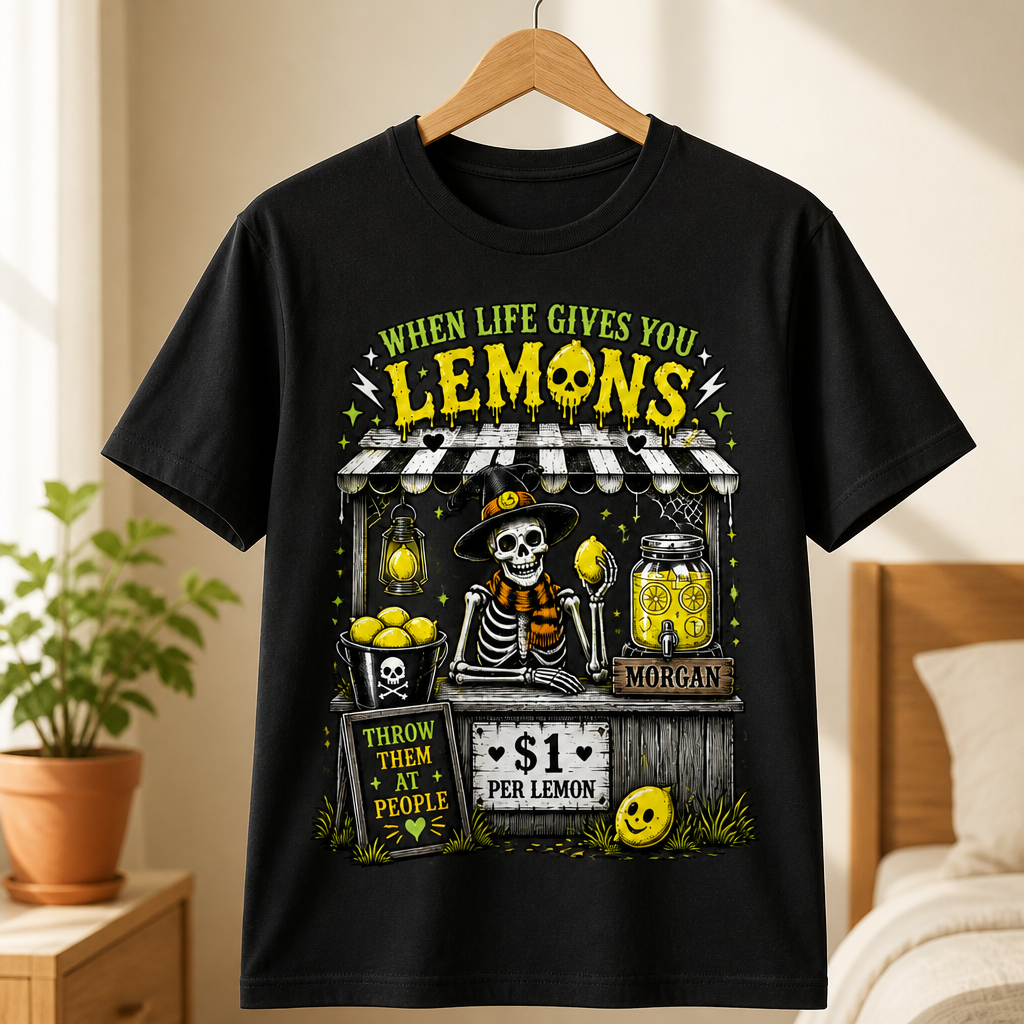 When Life Gives You Lemons – Personalized T-shirt – Halloween Gift For Friends mockup-product-6a887a74ff3dfec4efc77635.png