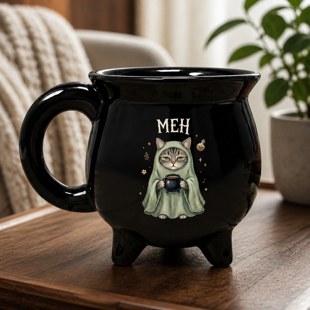 Personalized Halloween Black Ceramic Witch Mug – Funny Halloween Gift mockup-product-6a887b18ff3dfec4efc77639.png
