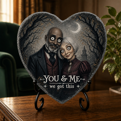 Personalized Gothic Couple Photo Heart Stone – You & Me We Got This Custom Keepsake, Halloween, Anniversary Gift For Husband, Wife Or Soulmate mockup-product-6a892023c747106f48356552.png