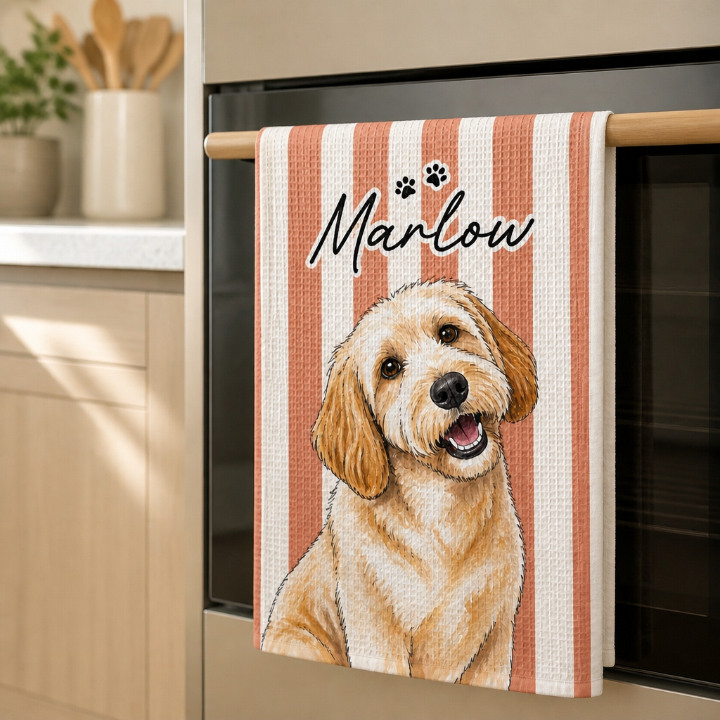 Custom Pet Portrait Kitchen Towel from Photo – Personalized Dog Name Tea Towel Gift mockup-product-6a8d0fdfad10d8e72a5ad4dc.png