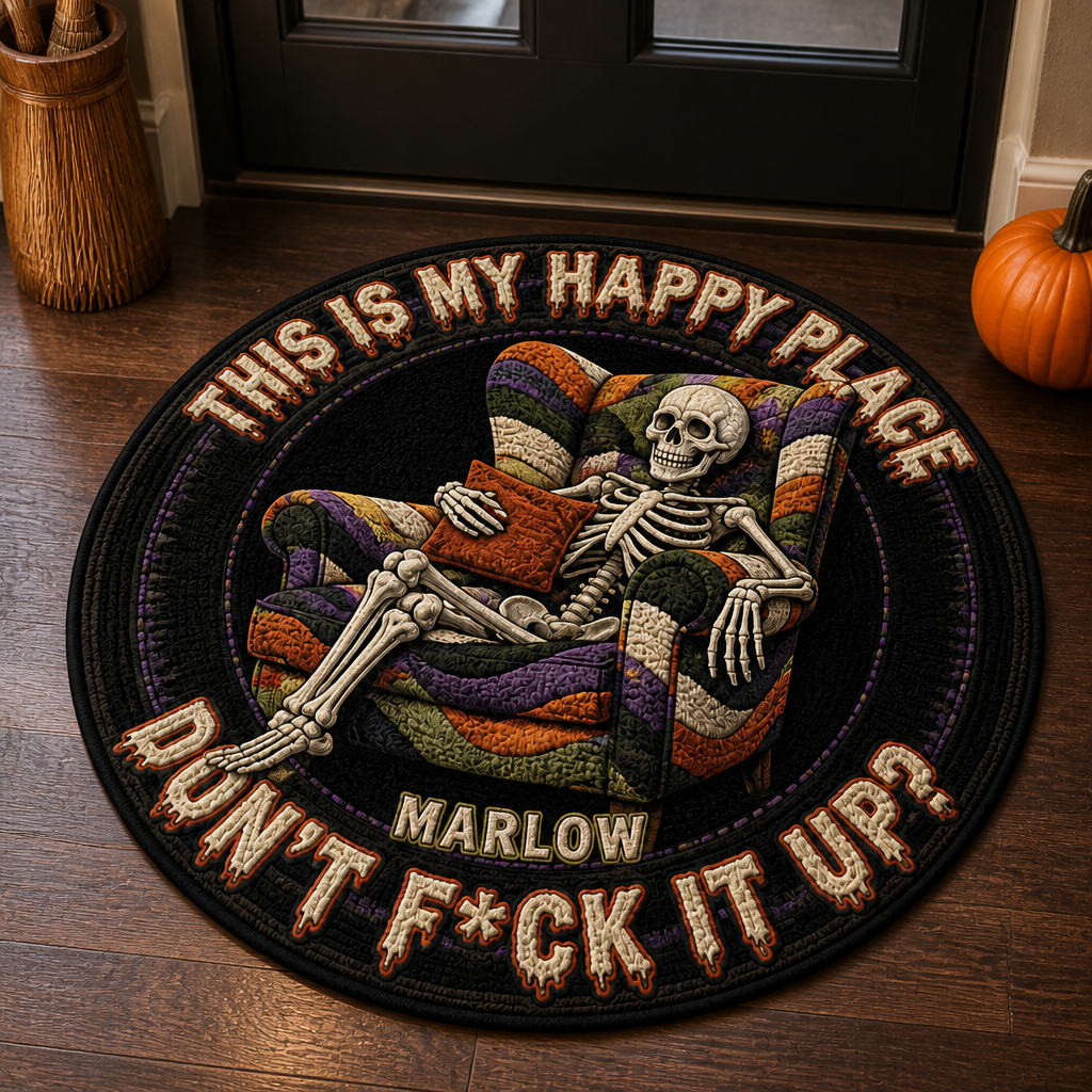This Is My Happy Place – Personalized Quilted Carpet – Halloween Gift For Friends, Family mockup-product-6a8e50b1b2f5398b2bb5a77e.png