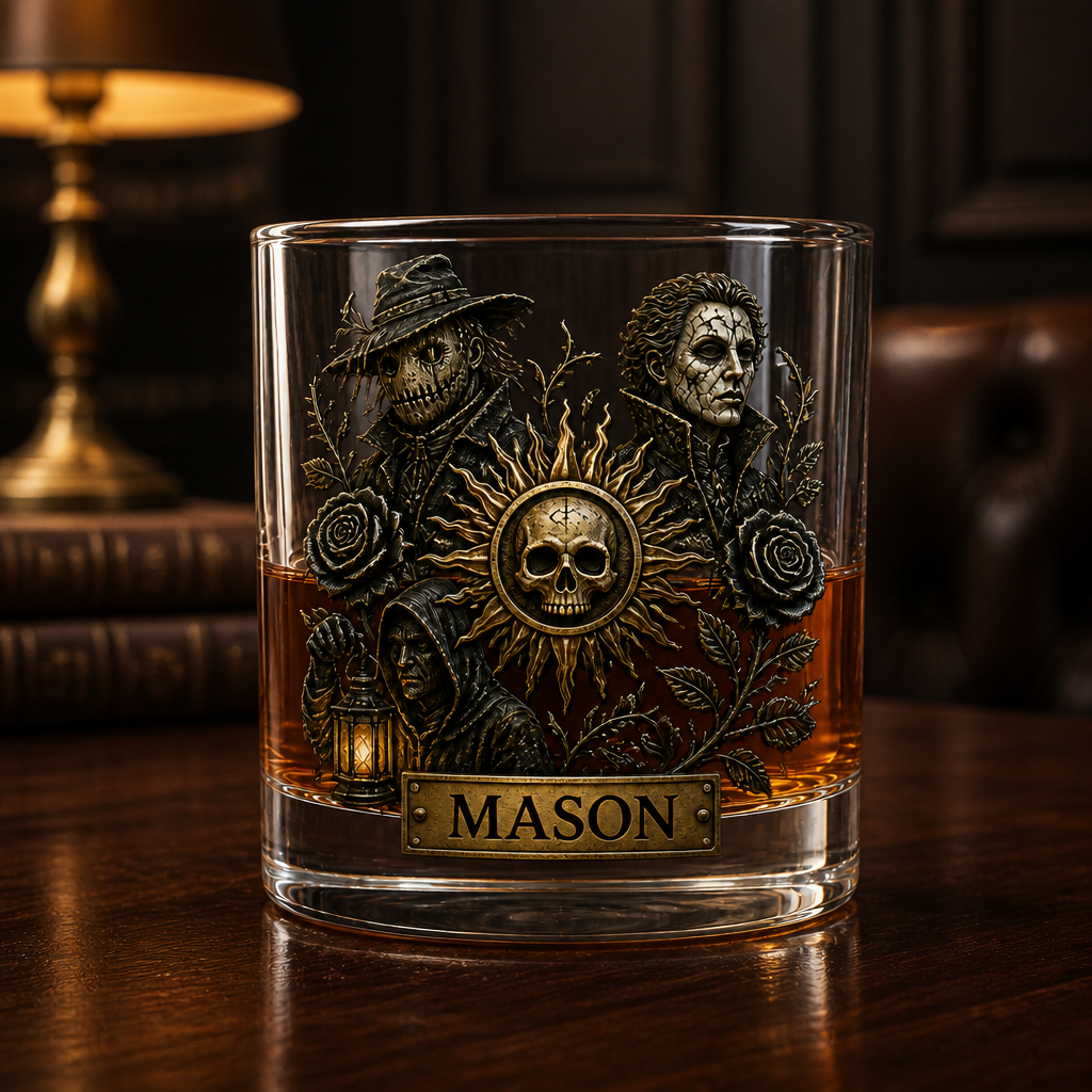 Custom Name Gothic Horror Tumbler, Dark Halloween Gift for Him, Dad or Husband mockup-product-6a8ec00448ab593b99da6436.png