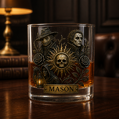 Custom Name Gothic Horror Tumbler, Dark Halloween Gift for Him, Dad or Husband mockup-product-6a8ec00448ab593b99da6436.png
