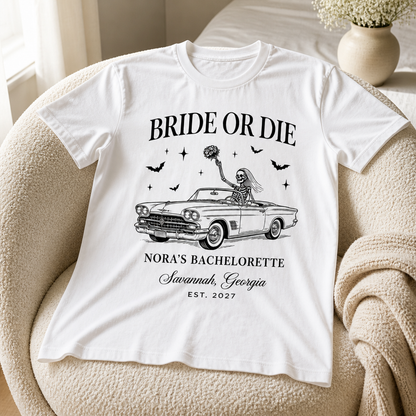 Bride or Die – Personalized T-shirt – Halloween Gift mockup-product-6a8f9a0876a820672521f63a.png