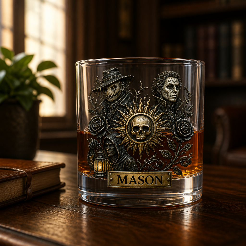 Custom Name Gothic Horror Tumbler, Dark Halloween Gift for Him, Dad or Husband mockup-product-6a8f9a0dd725578c09d8af5a.png