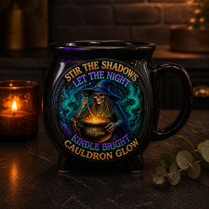 Stir the Shadows – Personalized Halloween Black Ceramic Witch Mug – Halloween Gift mockup-product-6a8fee983043444c56c9bab4.png