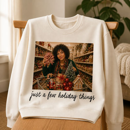Just a few holiday things – Personalized Photo T-shirt – Christmas Gift For Hers mockup-product-6a91539c30e71274eb7be45a.png