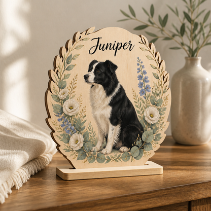 Custom Pet Portrait Wooden Plaque from Photo – Personalized Dog Name 2-Layer Standing Sign mockup-product-6a92504af15fd0c86bd895a2.png