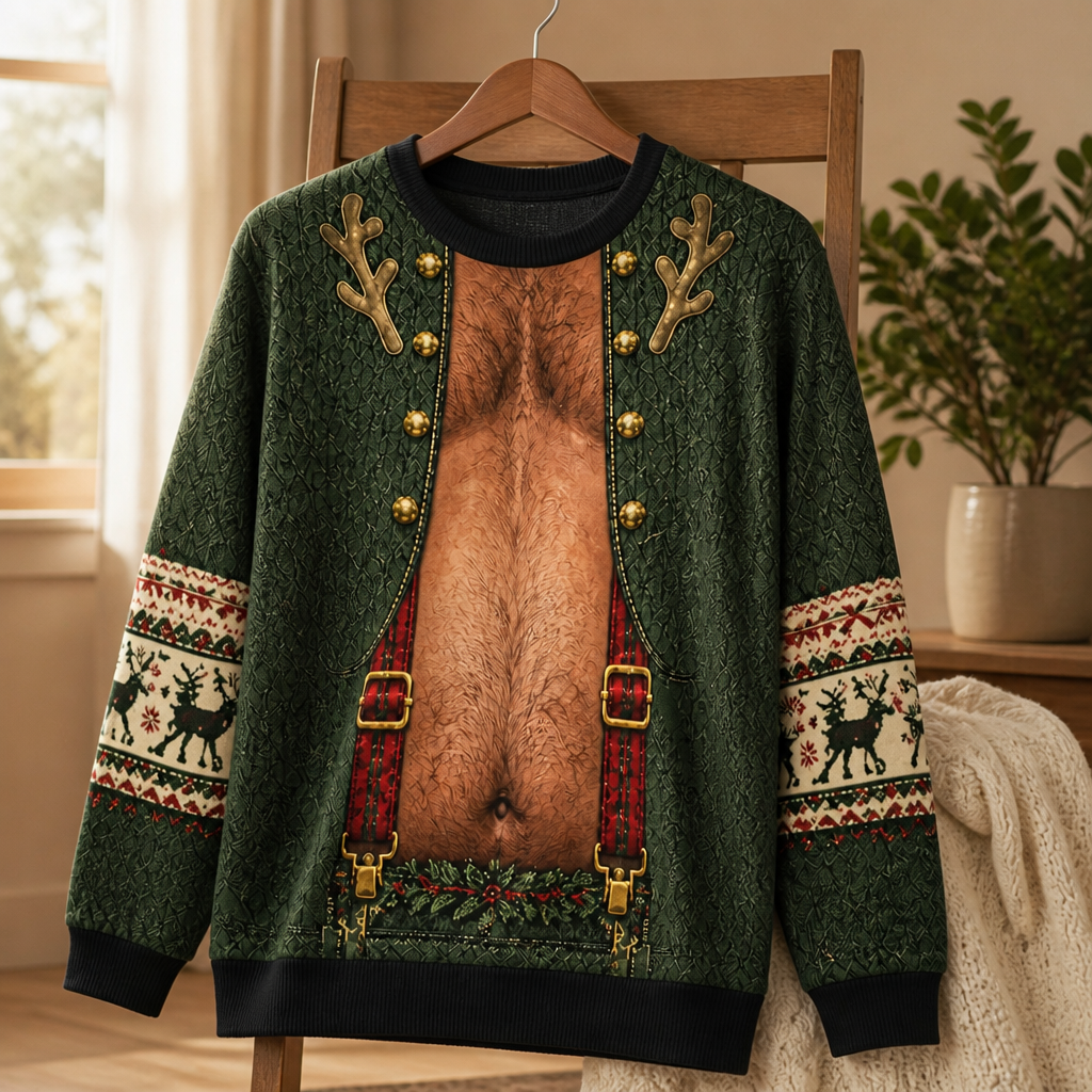 Custom Christmas Sweatshirt, Holiday Birthday Gift • Jolly Belly - Personalized Sweatshirt - Christmas Gift For Hims mockup-product-6a94e3cecf0639e1ebe6fee8.png